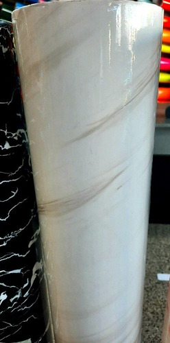 Imagen 5 de 8 de Vinilo Simil Marmol Autoadhesivo Ancho 1.22mtx50cm (polgraf)