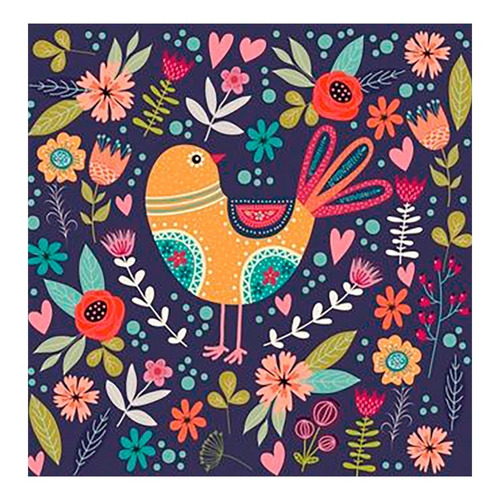 Imagen 5 de 7 de Decoupage Láminas Pájaros Folk