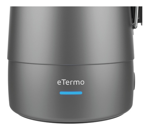 Termo Electrico Peabody Et1001d E-termo 1l Mate Bombilla P1 Color Gris oscuro