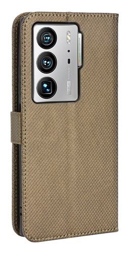 Funda Con Tapa Para Zte Axon 40 Ultra Business Style Wallet