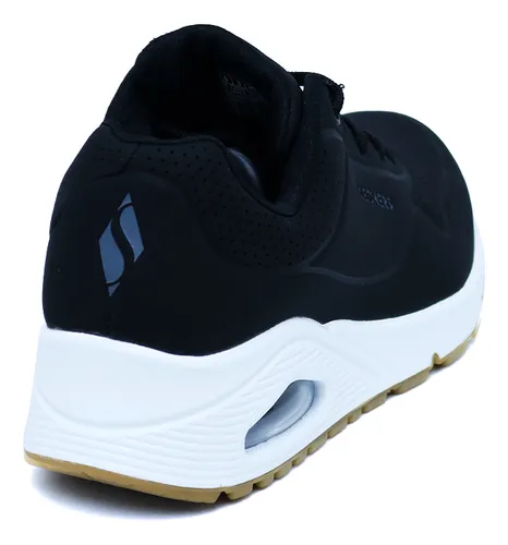 Skechers Tenis Uno Stand On Mujer Sintético Negro