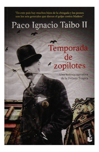 Libro Temporada De Zopilotes Booket De Paco Ignacio Taibo Il