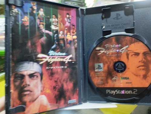 Virtua Fighter 4 Japonês Ps2 Mídia Física Original (Usado)