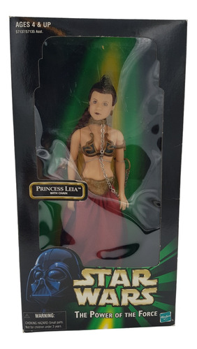 Figura De Acción Princesa Leia Star Wars 1999 Sellado 