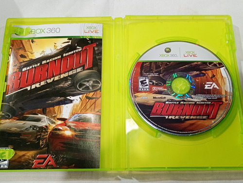 Burnout Revenge Xbox 360 Juego Físico (Usado)