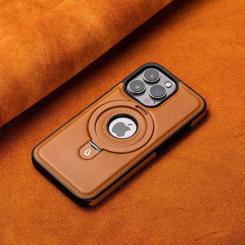 Sa De Funda De Cuero Invisible Para iPhone Funda Cuero Magnética