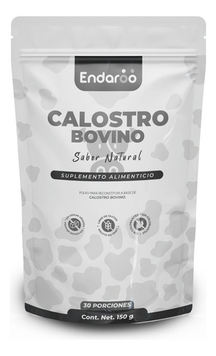 Calostro Bovino 150g Polvo Suplemento Sin Sabor