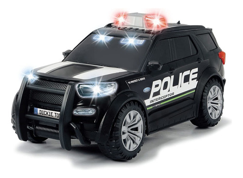 Sonido Ligero Ford Police Interceptor Negro