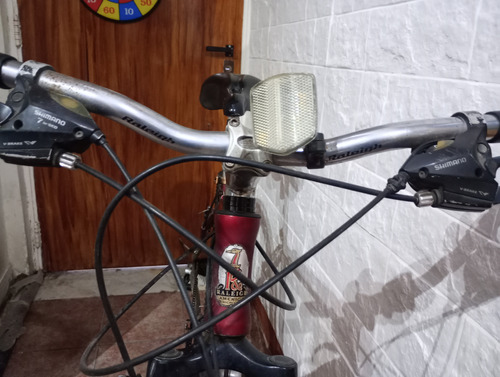 Bicicleta Mountain Bike Rodado 26 Mojave 2.0 Rojo Y Plateado 17 " (Usado)