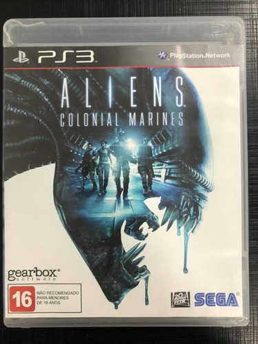 Jogo Ps3 Aliens Colonial Marines Mídia Física Envio Imediato