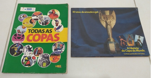 Duas Revistas História Copa Do Mundo Futebol Emoção E Gol