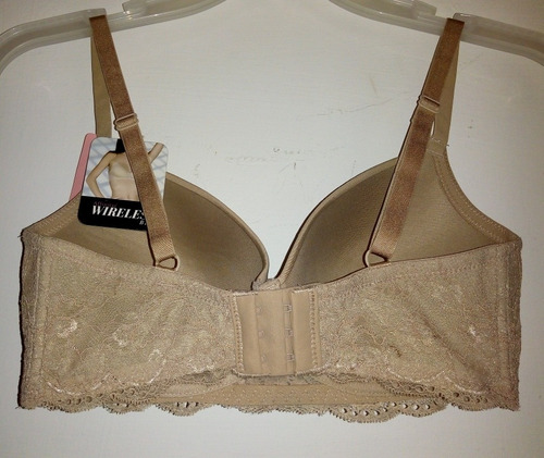 Brasier 30b 32dd Affinitas Intimates T-shirt Sin Varilla