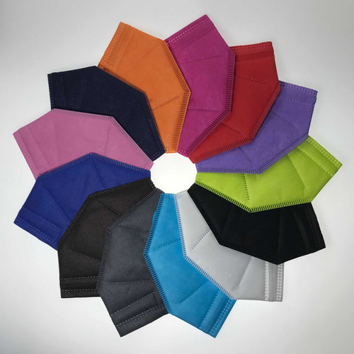 Imagen 2 de 8 de Kn95 Mascarillas Cubrebocas 1000 Pz Colores Tomods