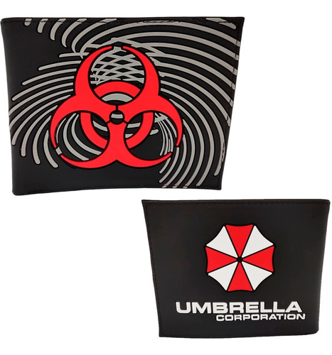 Cartera Umbrella Corp - Resident Evil - Silicón - Outbreak