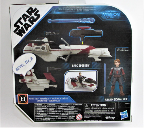 Star Wars 2 Sets: Mission Fleet Bad Batch & Barc Speeder
