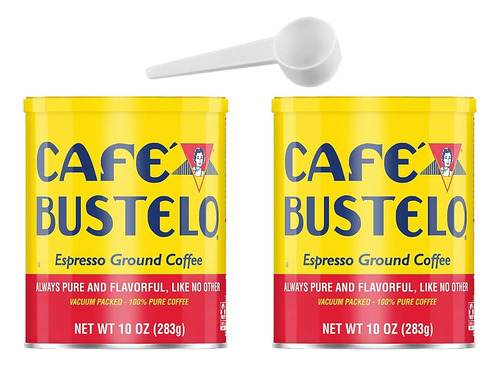 Cafe Bustelo Café Molido Espresso Lata De 10 Onzas (paquete