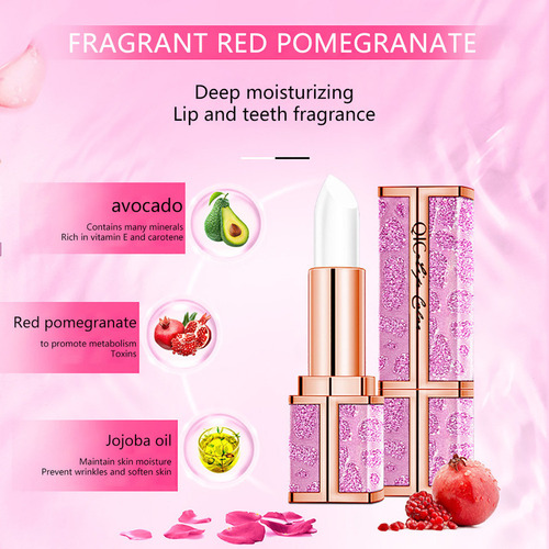 Lápiz Labial J Lip Balm, No Se Decolora, Antiadherente, En V