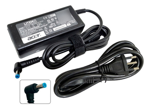 Imagem 1 de 6 de Fonte Carregador Para Notebook Acer Aspire Liteon Pa-1450-26
