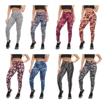 Comprar Kit 3 Legging Legue Grossa Ginastica Estampada Promoção 