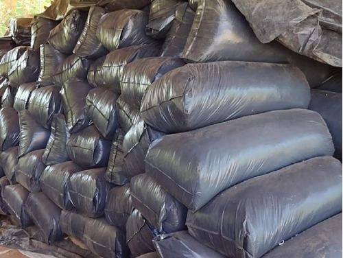 Saco Para Silagem Capacidade Até 40kg 51x110cm Preto 50uni