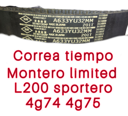 Correa Tmpo Mitsubishi Montero Limited  Sportero 4g74/4g75