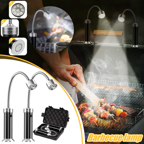 Luces De Parrilla B Para Barbacoa Magneic Grill Light 360 Gr