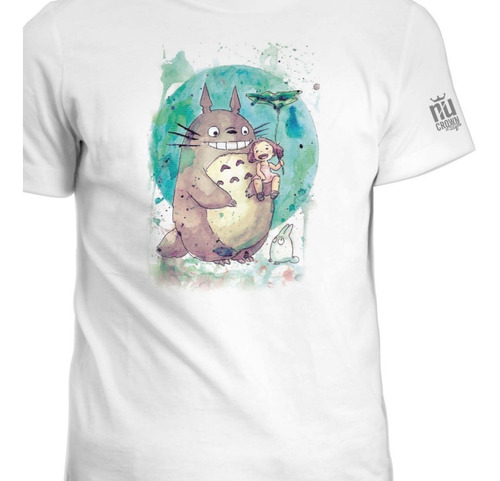 Camisetas Totoro Anime   Hombre Mujer Orn Ink