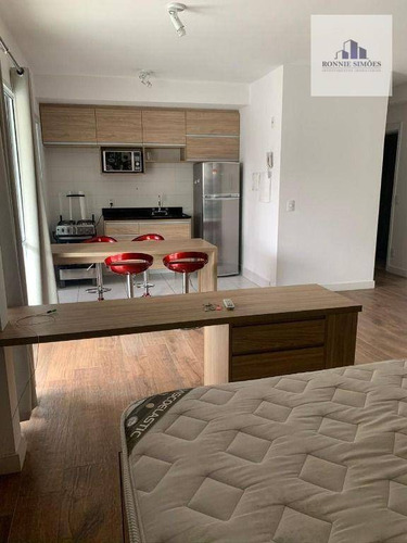 Imagem 15 de 30 de Apartamento À Venda Na Consolação, Edifício Mood, 1 Suíte, 1 Banheiro, 1 Sala Ampla, 1 Vaga De Garagem, 48m², São Paulo. - Ap1227