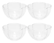 Comprar Conjunto Jogo Sobremesa 4 Bowls De Vidro Butterfly 11cm