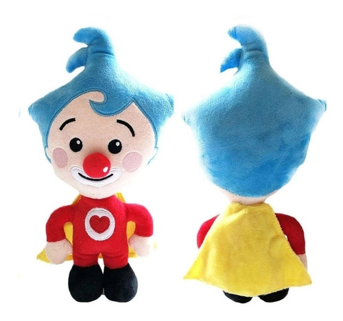 Peluche Plim Plim 25 Cm Felpa Antialergico Payaso Niños