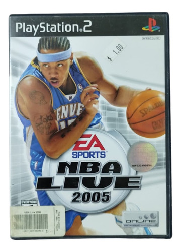 Nba Live 2005 Juego Original Ps2