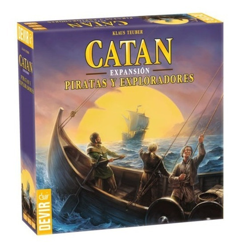 Catan piratas Y Exploradores Exp - Original Devir- Invictvs