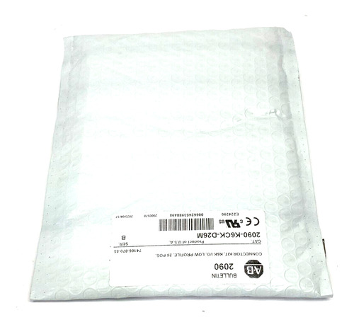 Allen Bradley 2090-k6ck-d26m Ser. B Low Profile I/o Cabl Bbf