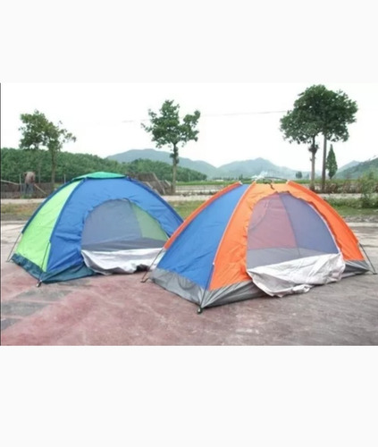 Carpa Para Camping De 4 Personas Tienda Campaña 200x200x135