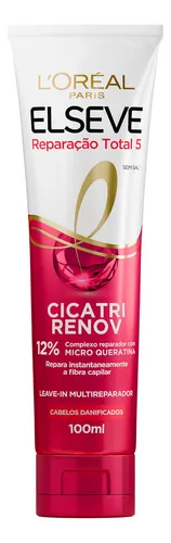 Leave-in Elseve Reparação Total 5 Cicatri Renov 100ml