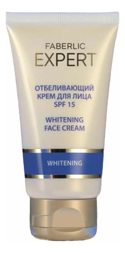 Crema Facial Blanqueadora Expert Whitening Faberlic 50mls Momento De Aplicación Día/noche Tipo De Piel Normal