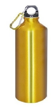 Imagen 1 de 1 de Sport Bottle De Aluminio 750cc, Ø 7.3 X 26 Cm, 5 Unds