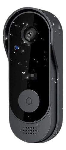 Campainha Vídeo Porteiro Sem Fio Ip65 Alexa Tuya Wifi