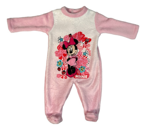 Mameluco Bebe Minnie Mouse Disney Rosa