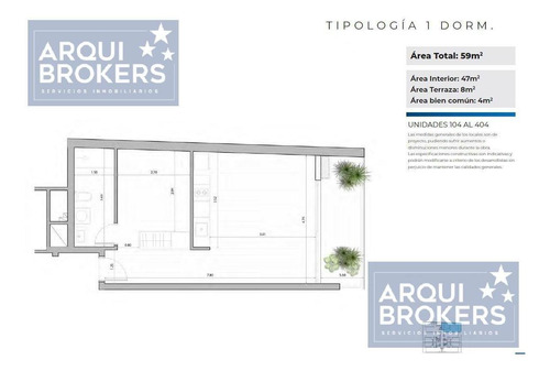 Imagen 2 de 17 de Apartamento 1 Dormitorio En Venta En Pocitos