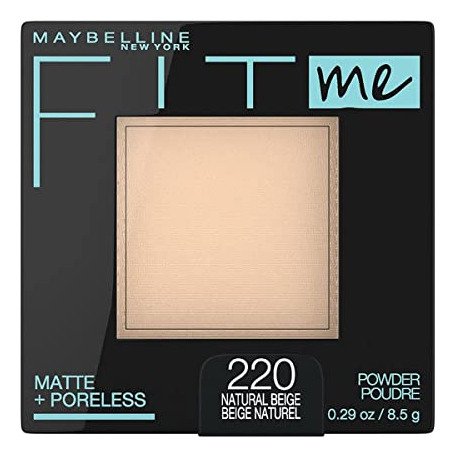 Maquillaje Facial En Polvo Maybelline Fit Me Matte Sin Poros