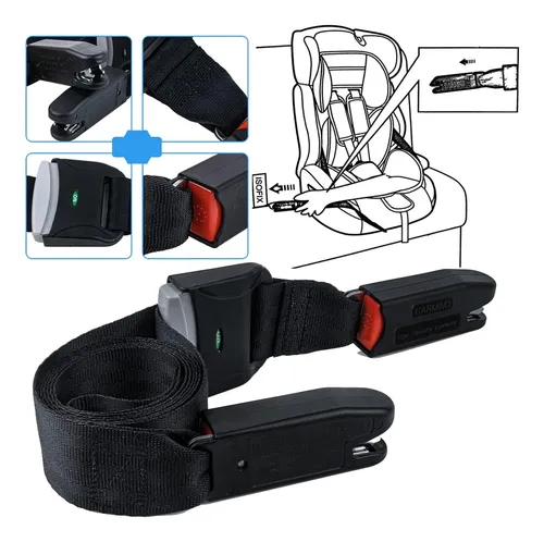 Soporte Isofix Universal para Coche,Kit de Montaje de Anclaje para Conector  de Cinturón ISOFIX para Asiento para Auto con 2 Adaptador Isofix :  : Bebé