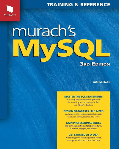 Libro Murach's Mysql (3rd Edition) Nuevo