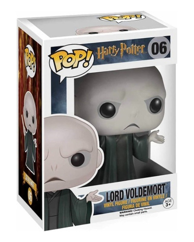 Figura De Acción Funko Pop Harry Potter- Lord Voldemort #06
