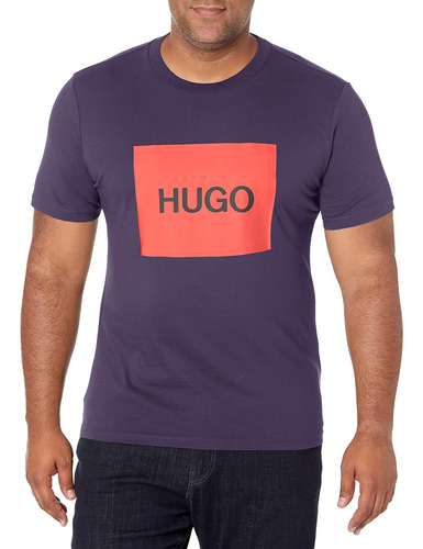 Hugo Boss Camiseta De Punto Con Logo En Caja Dolive Para Hom