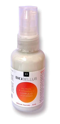 Imagen 1 de 2 de Biobellus - Suero Facial Retinol Y Vitamina C Antiage 50g 
