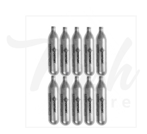 Imagem 2 de 9 de Kit Blister 1500 Esferas Aço 4,5mm +10 Cilindros Co2 Airsoft