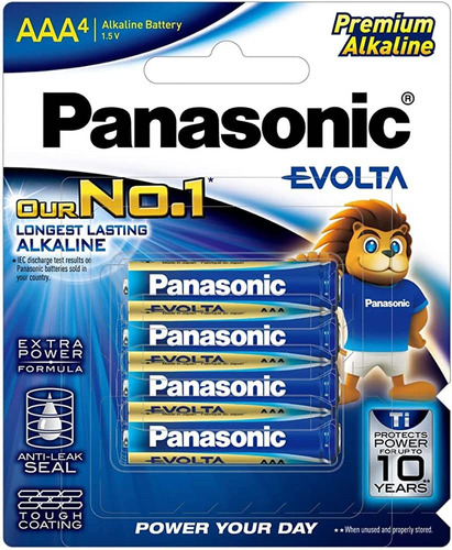 Pila Panasonic Evolta Alcalina Aaa Con 24 Unidades 1.5v