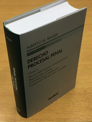 Derecho Procesal Penal. 4 - Encuadernado - Binder, Alberto M