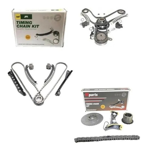 Kit Cadena De Tiempo Toyota Burbuja 4.5 1fzfe 6 Piezas